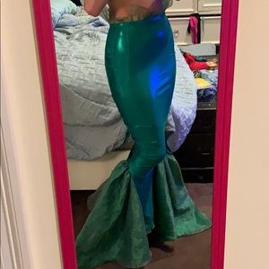CUSTOM HIGH WAIST MERMAID TAIL COSTUME FESTIVAL